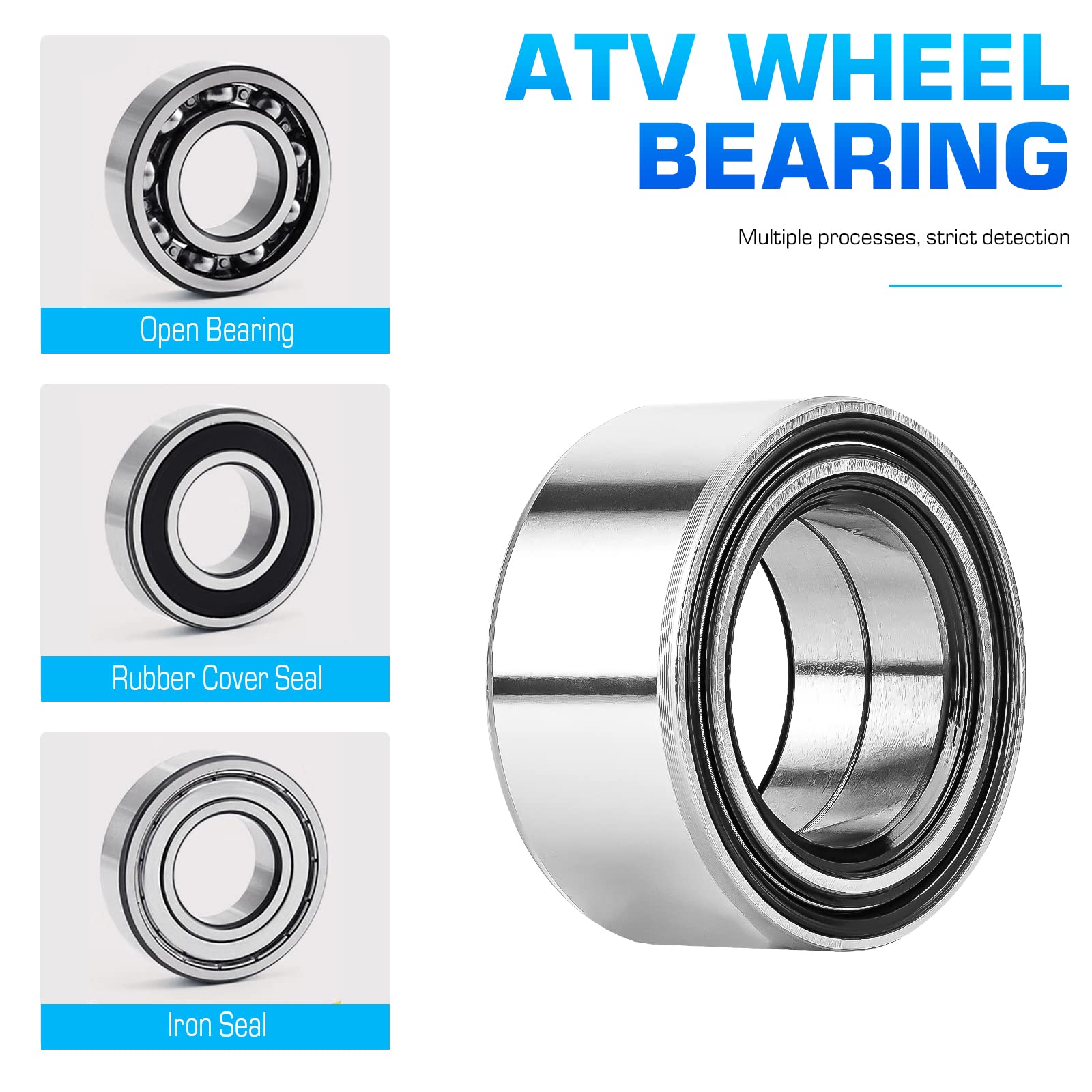 Front CV Axle & Wheel Bearing for Polaris Sportsman 335 400 500 1995-2008,For Scrambler 400 (4150) | New | $110.00 | Sacramento, California