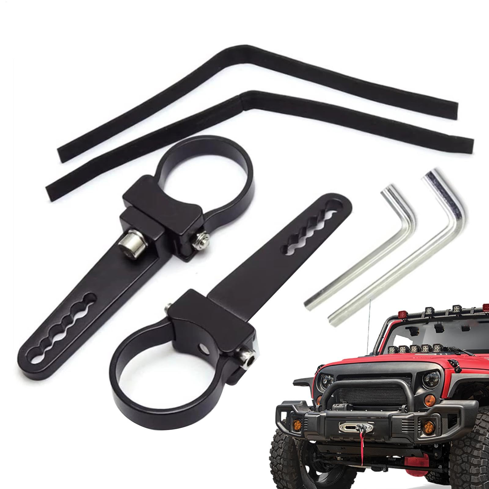 Supports de montage pour barres lumineuses LED lors de vos sorties tout-terrain et bivouacs