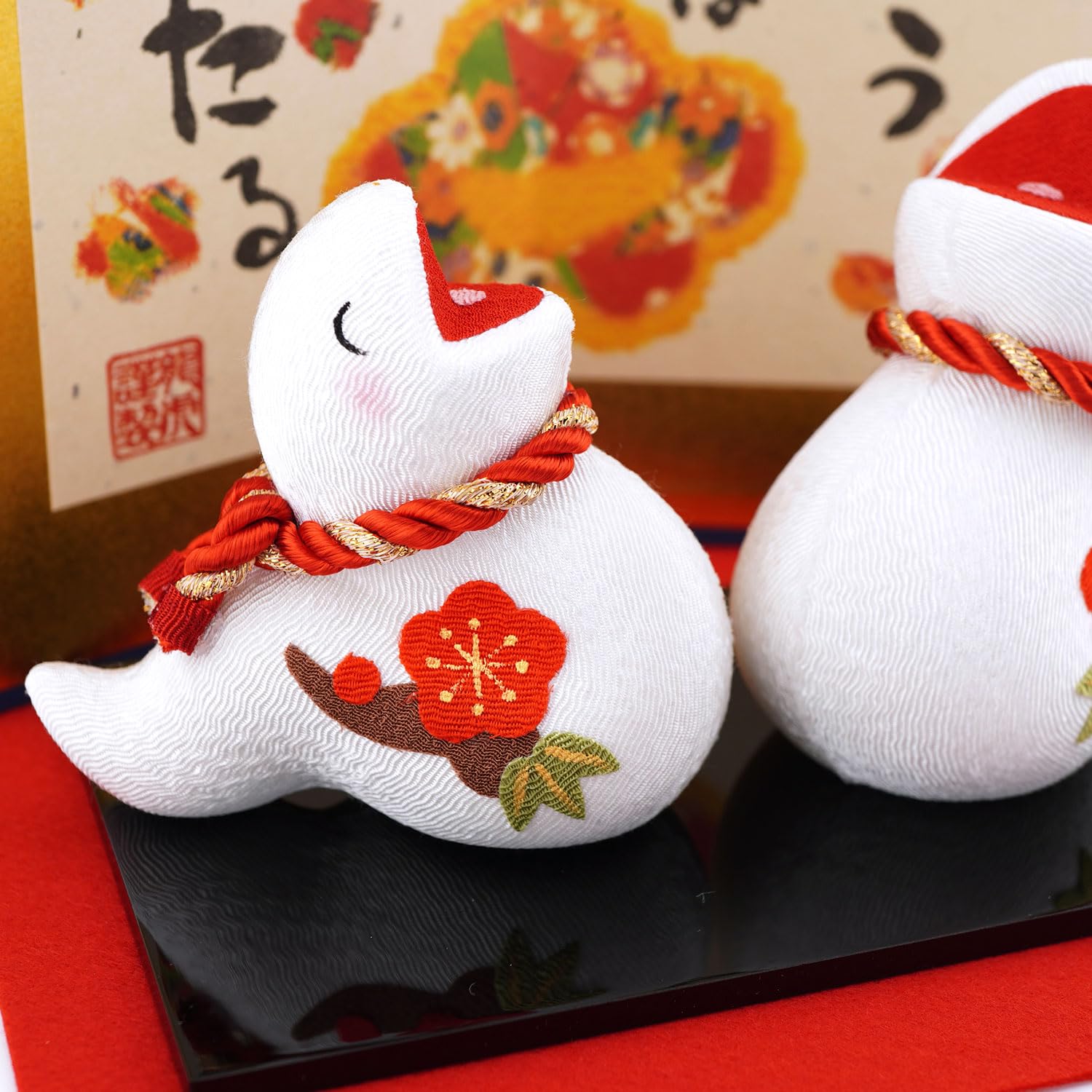 Amazon.co.jp: リュウコドウ（龍虎堂） 大笑い親子 巳 屏風付き R-32