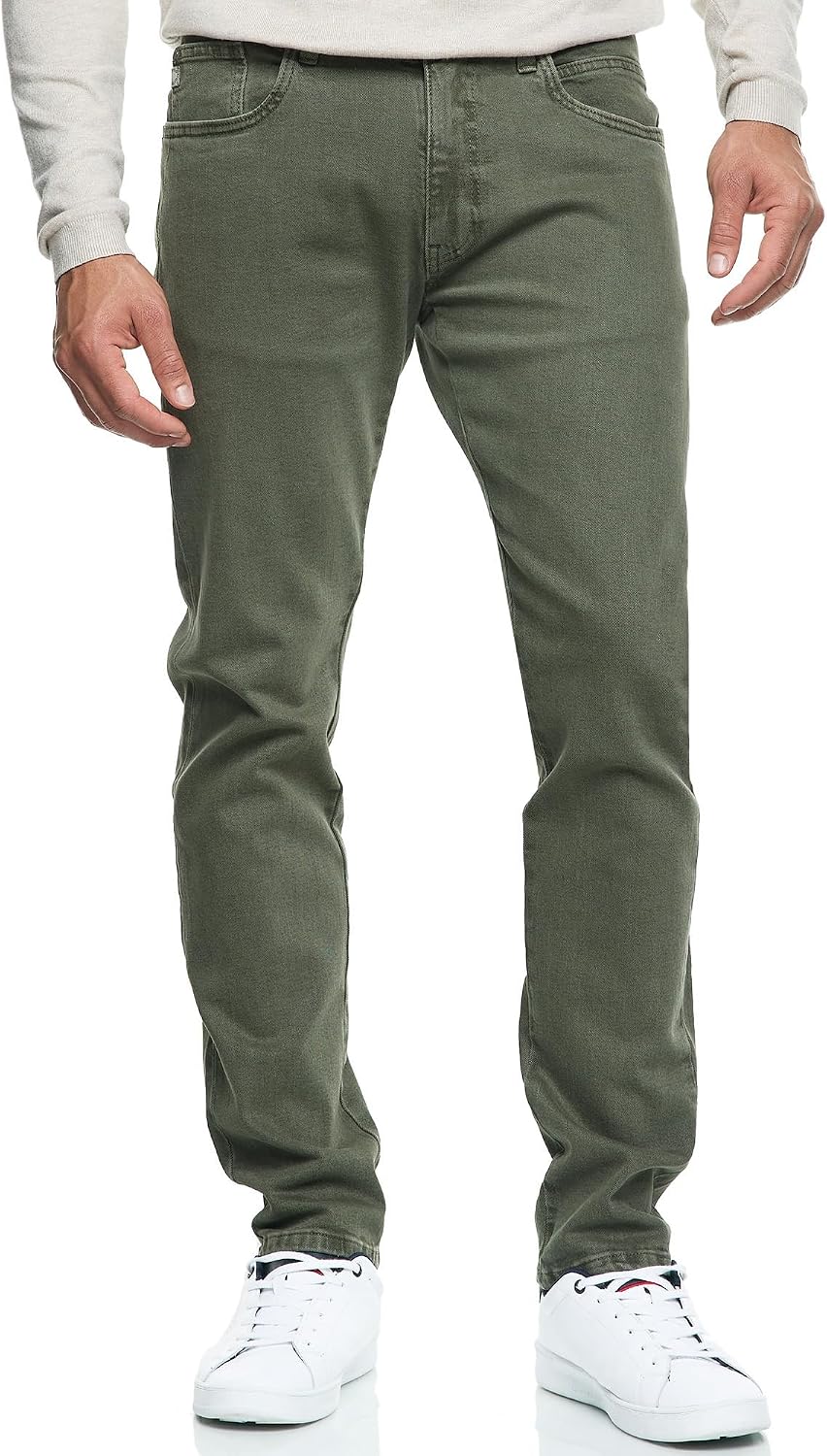 (-40%) Indicode Herren INSamario Jeanshose Denim aus 99% Baumwolle mit 5 Taschen