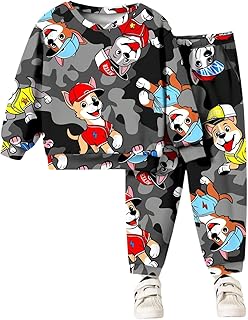 URBAN OX All Over Cute Puppy Print Full Sleeve T-Shirt & Pant Set | Kids Dress Boy Sweatshirt Style | Winter Wear Clothes ... Price In India