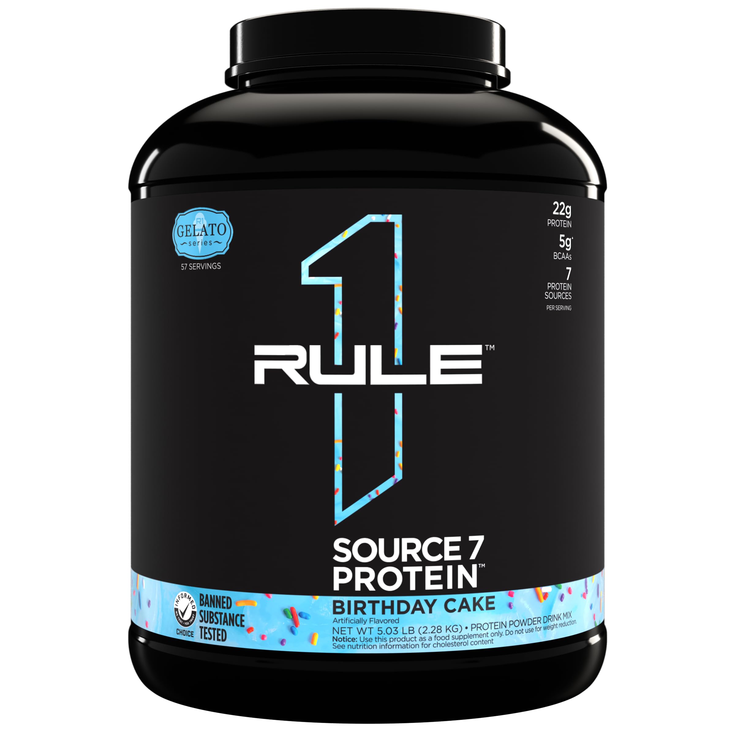 Rule 1 Source 7 Protein – 7-Source Premium Blend for Sustained