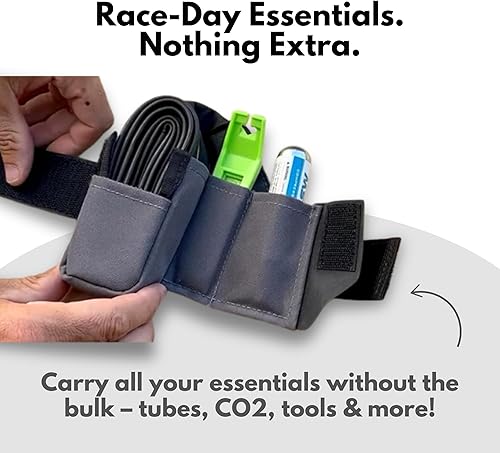 Miniatura 4 de SpeedSleev Ranger 2.0 Bolsa de sillín de bicicleta mediana – Bolsa impermeable debajo del asiento para bicicletas MTB, Gravel y con neumáticos Plus