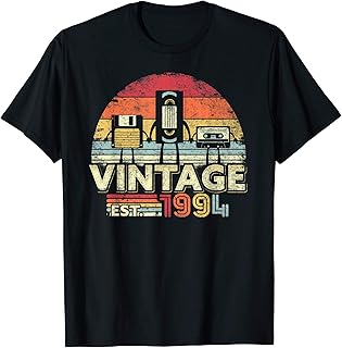 1994 Shirt. Vintage Birthday Gift, Funny Music, Tech Humor T-Shirt