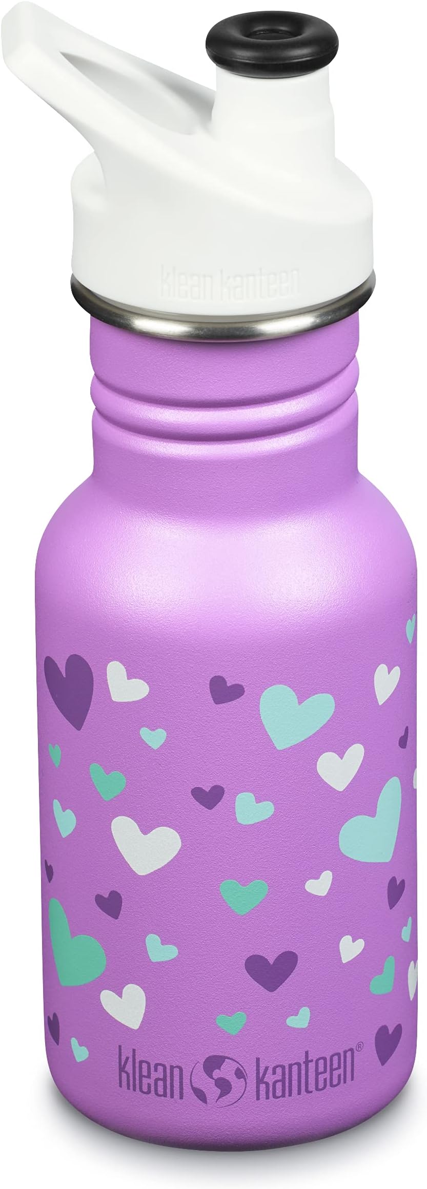 Klean Kanteen Classic Narrow Deckel Orchid Hearts 355 ml