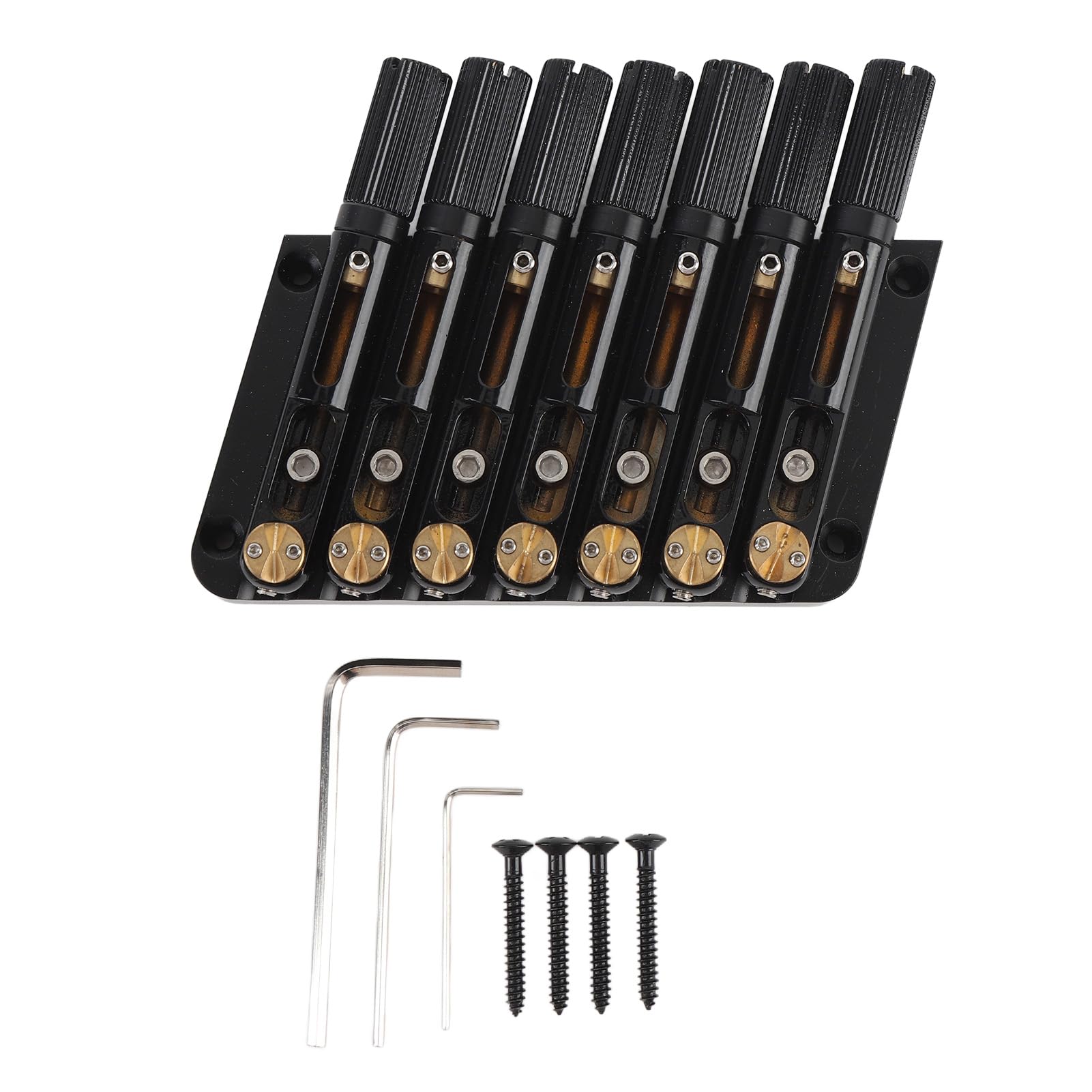 7 Strings Headless Guitar Bridge Alloy Steel and Brass Electric