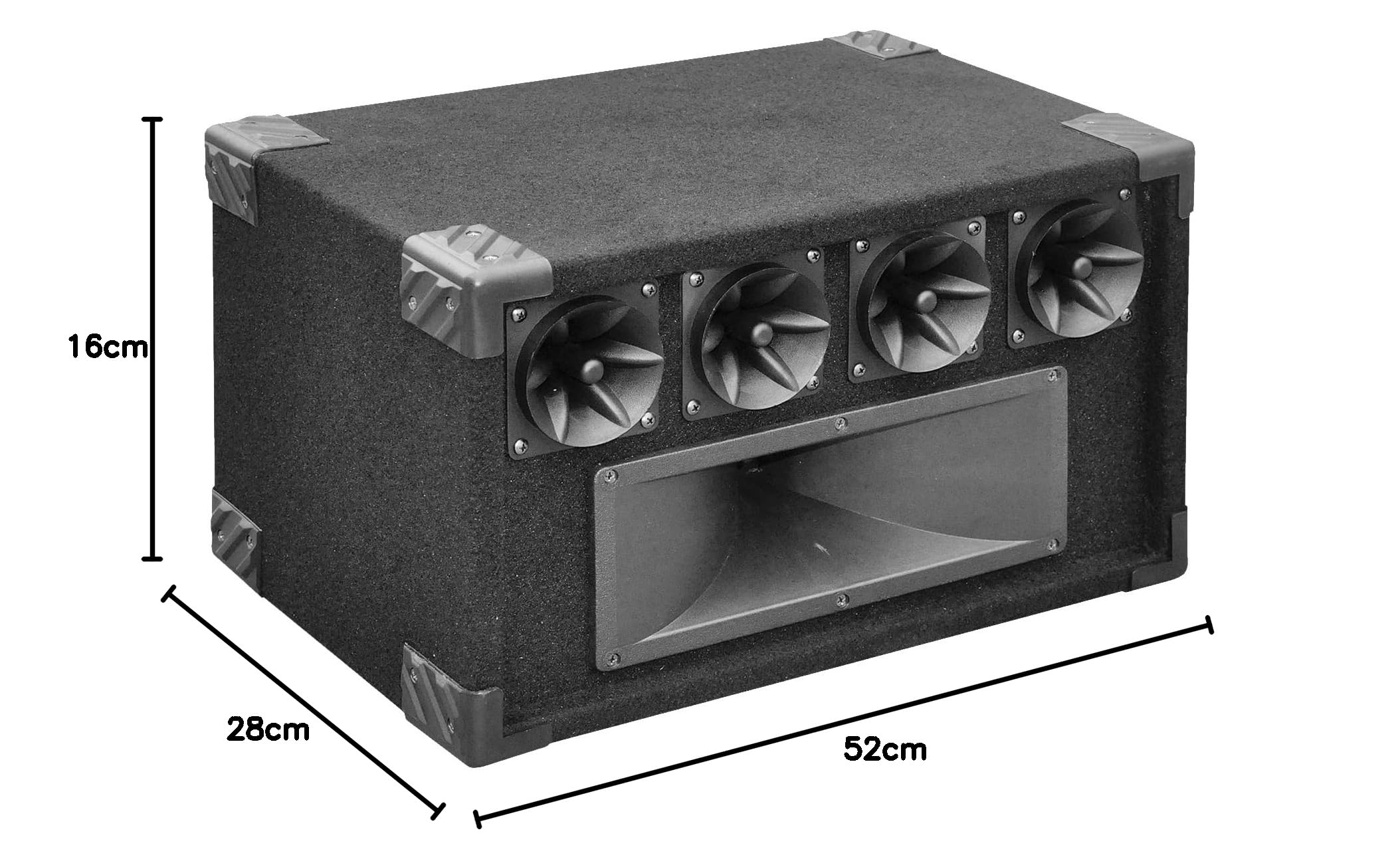 希少　JMTEC(ジムテック) スピーカーシステム　動作品　ツイター付き Amazon | SoundLAB ツイーターボックス PA DJ ディスコスピーカー