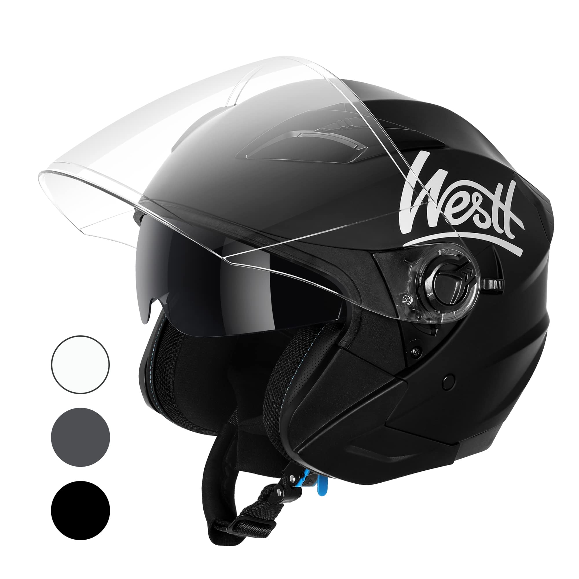 Casco jet scooter para trayectos urbanos y rutas trail de fin de semana 7