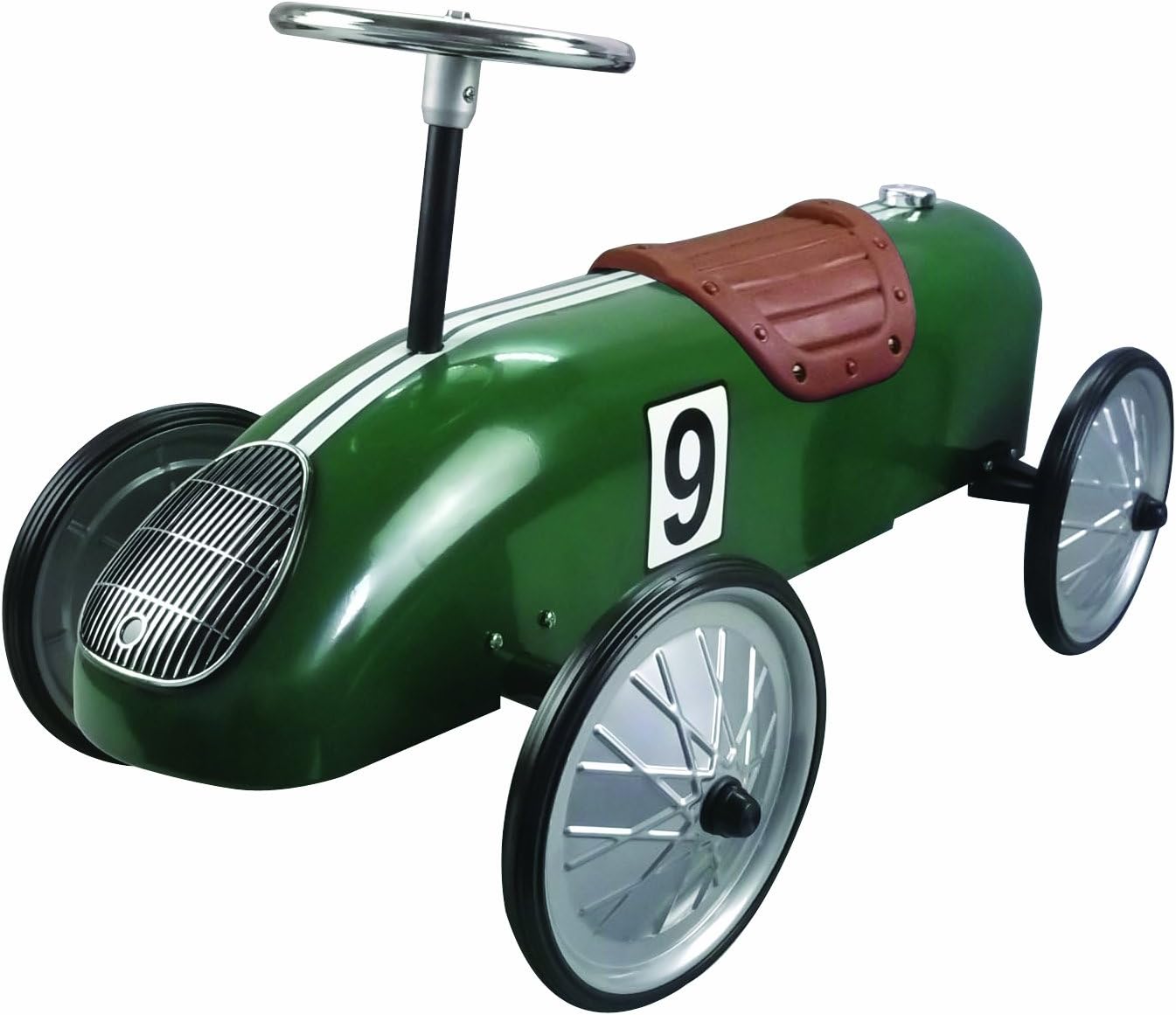 Great Gizmos Green Retro Racer Ride On