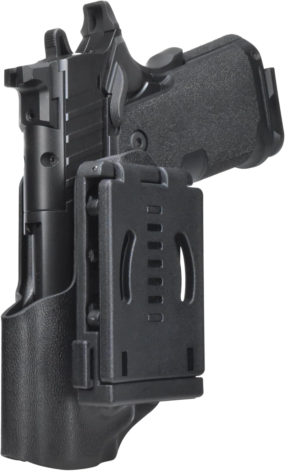OWB Concealment IDPA - Outside The Waistband Holster - fits Springfield 1911 DS Prodigy 3.5'' Compact