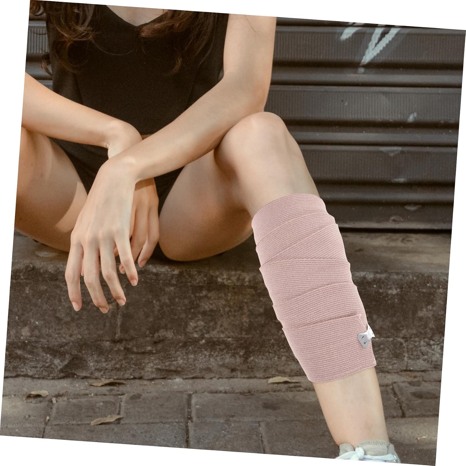 4pcs Elastic Body Protector Bandages Flexible Compression Wraps for Knee Support for Sports Tear-Resistant Essential First Aid Supplies