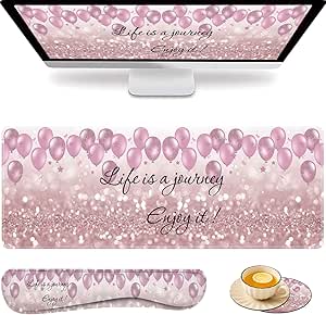 Chaos Coordinator Gaming Mouse Pad Set - Extra Large Desk Mat With Keyboard Wrist Rest, Mouse Wrist Pad & Coaster | Ergonomic Office & Gaming Setup