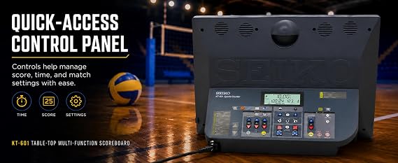 Ultrak Seiko KT-601 Portable Multi-Function LED Scoreboard with Remote