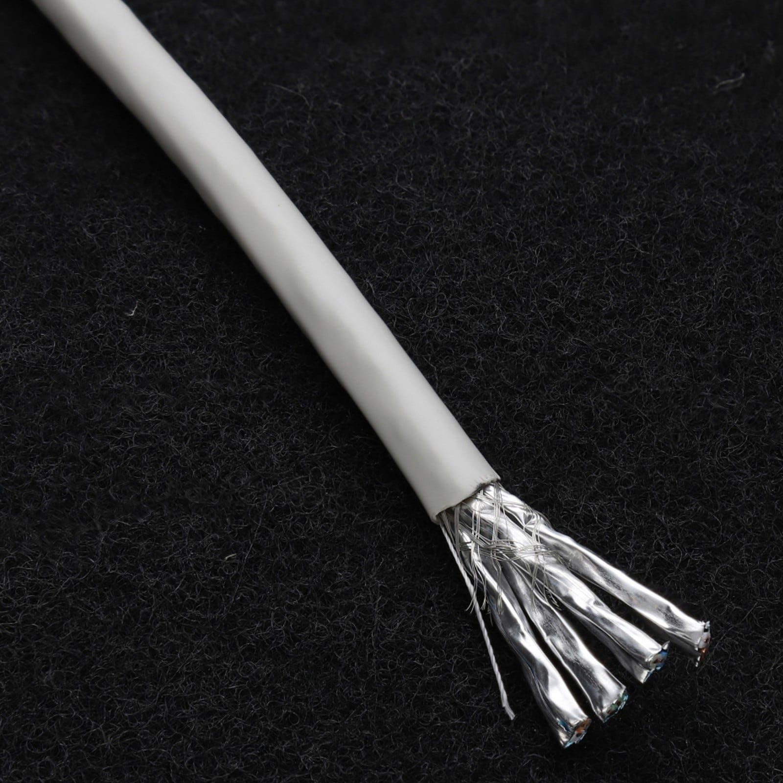 kenable CAT7 UTP RAME Ethernet S/FTP - Avvolgicavo di rete, 100 m, colore: Grigio [100 metri]
