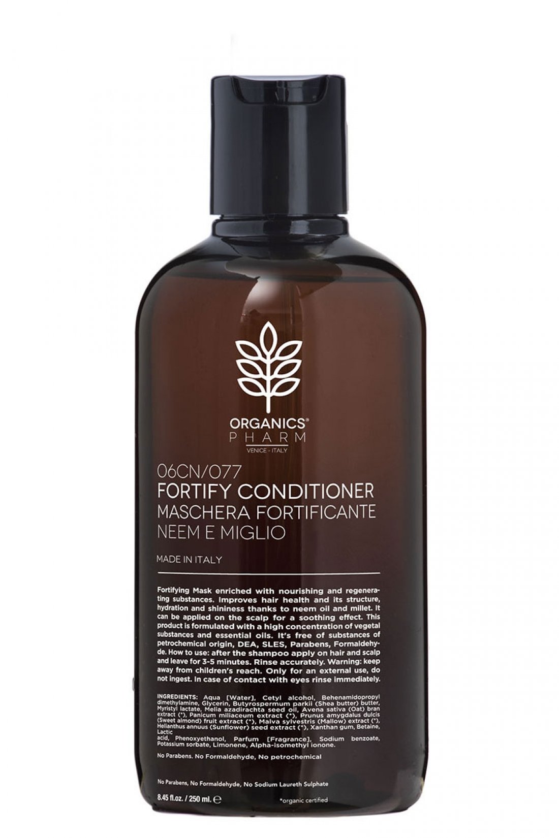 Organics Pharm Fortify Conditioner Neem Oil And Millet 250Ml-image