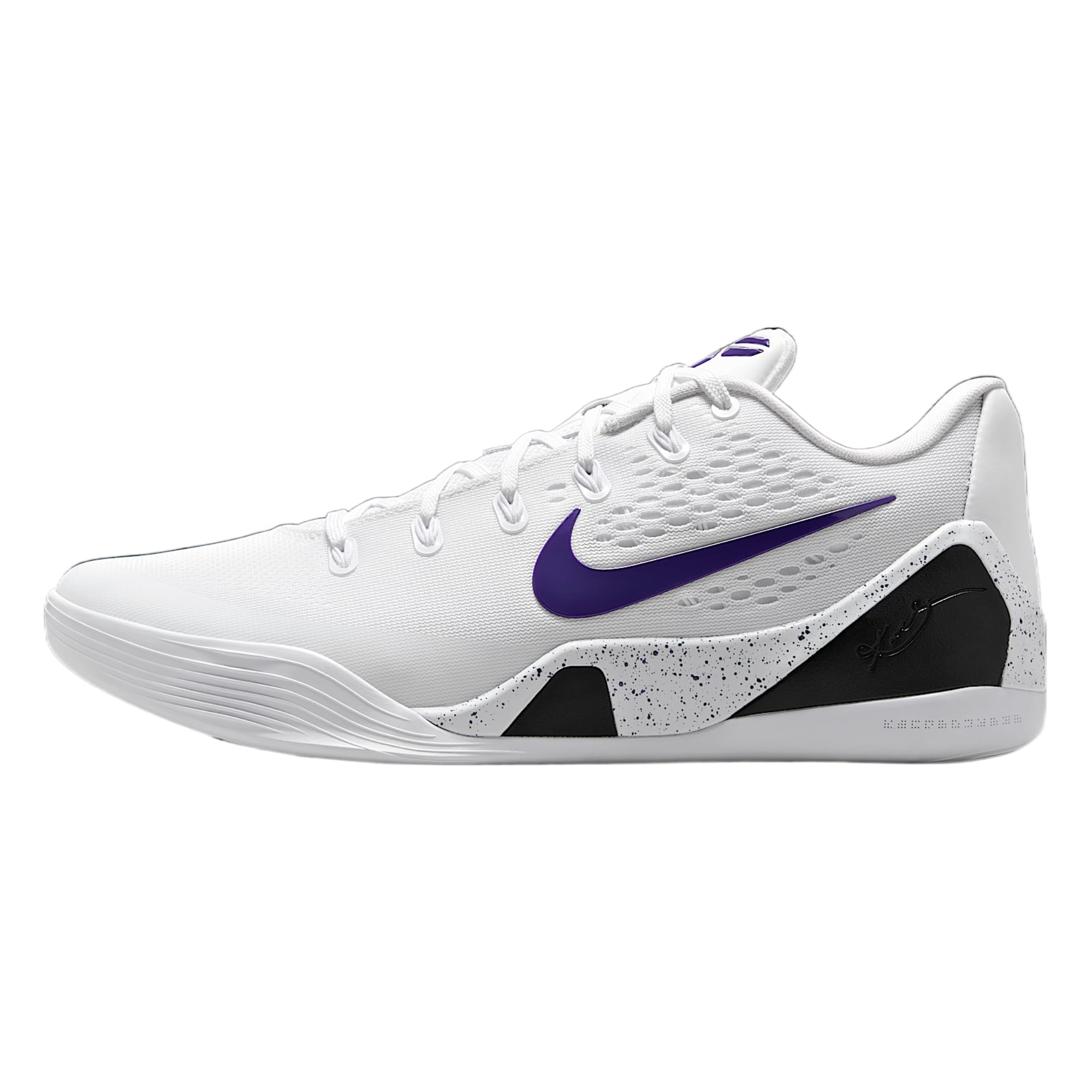 Kobe 9 Low EM Protro 'White and Court Purple'