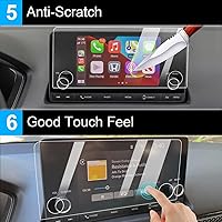 Vista 5 de TTCR-II Protector de pantalla Civic 2022-2025 2026, para Accord CRV HRV Pilot 2023 2024 2025 2026 Protector de pantalla de 7 pulgadas
