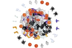 150PCS Sensory Bin Fillers Kit for Halloween Multicolor Party