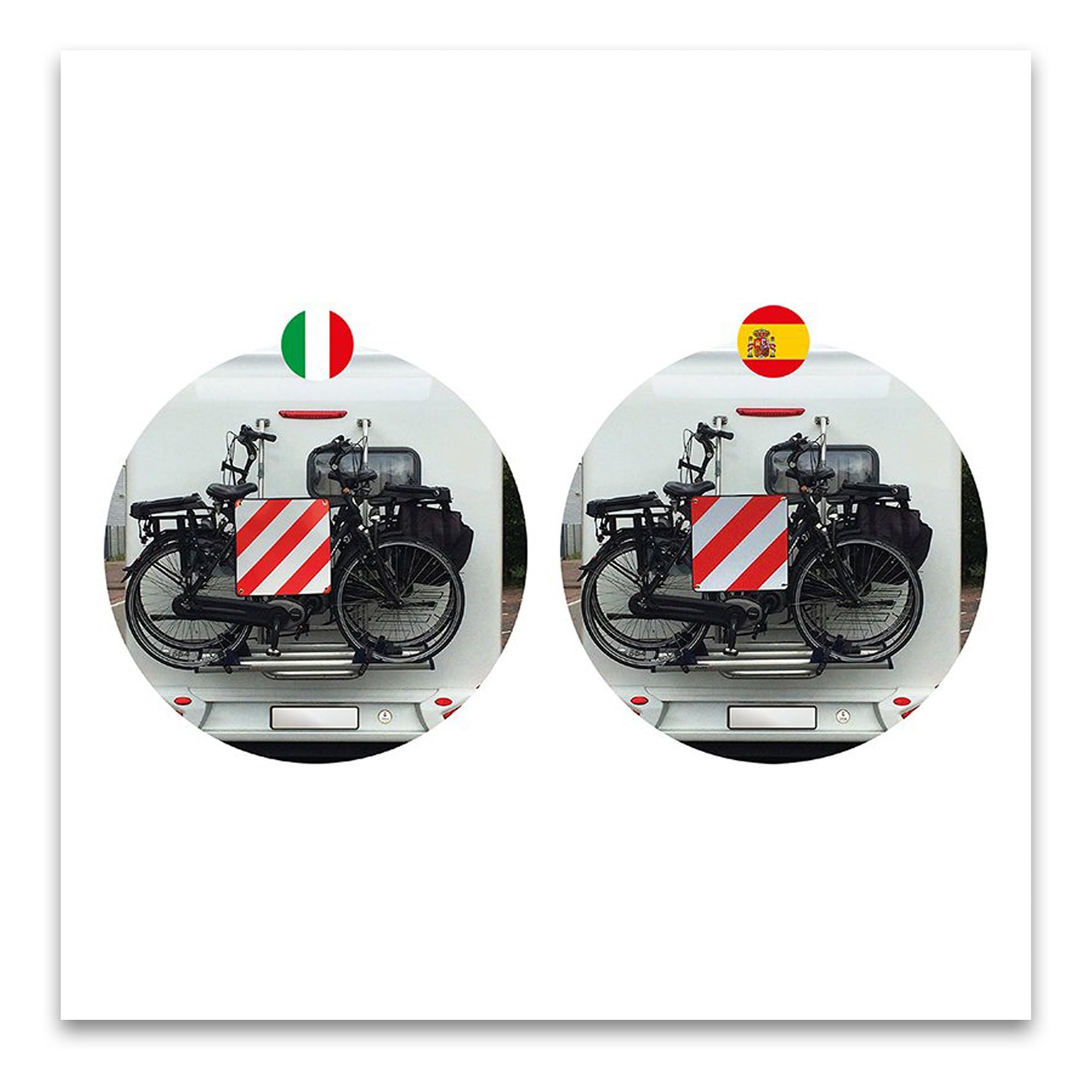 ProPlus 361234 de aluminio de advertencia para Italia/España