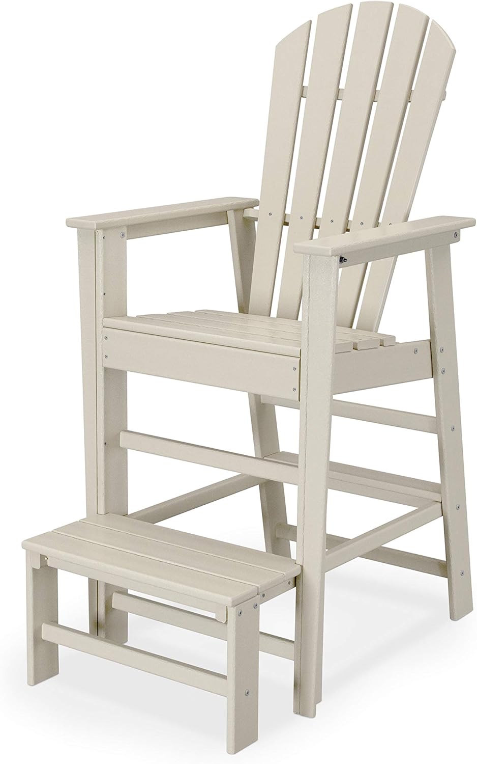 POLYWOOD SBL30SA South Beach Lifeguard Chair, Sand