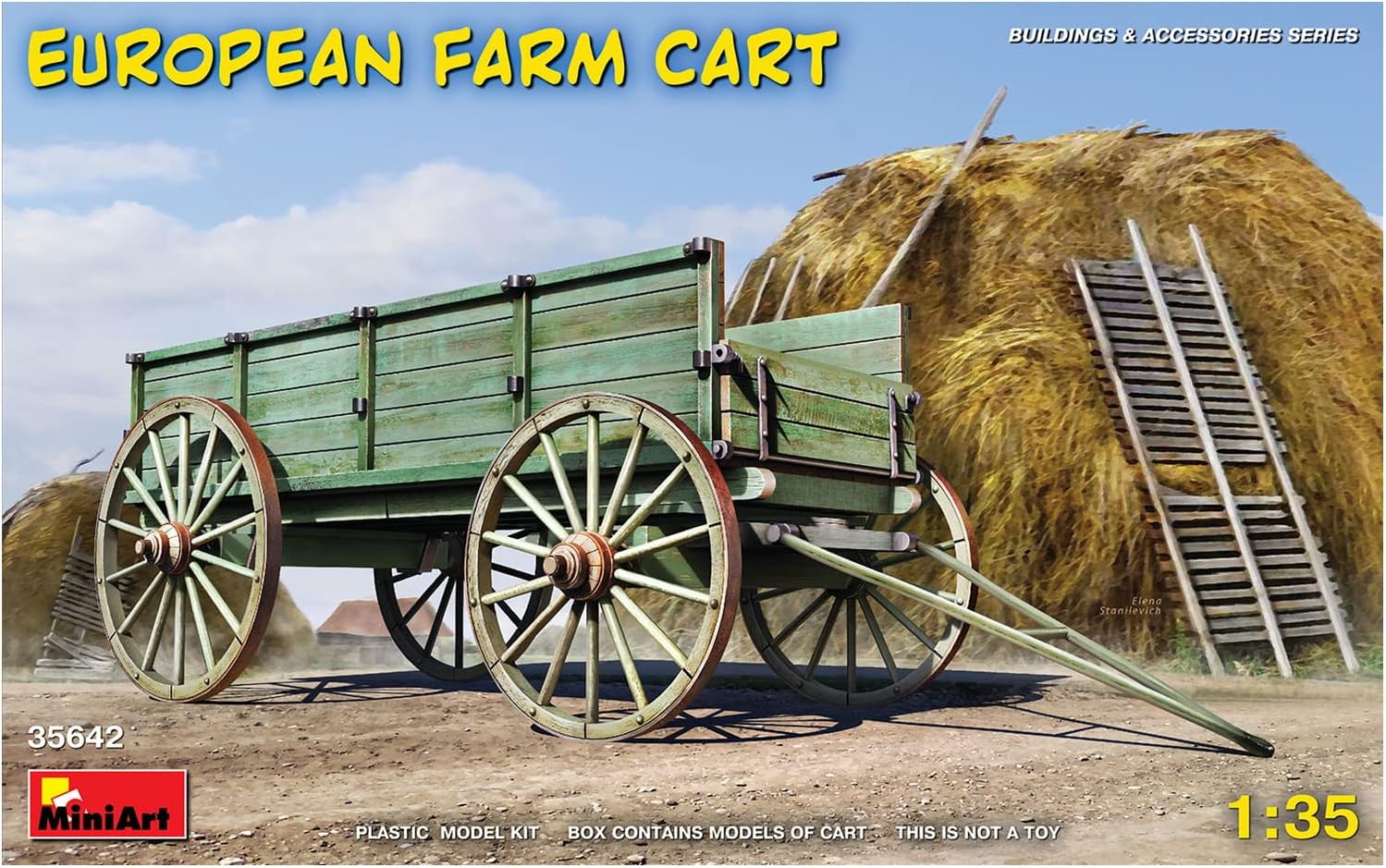 Miniart 1:35 - European Farm Cart