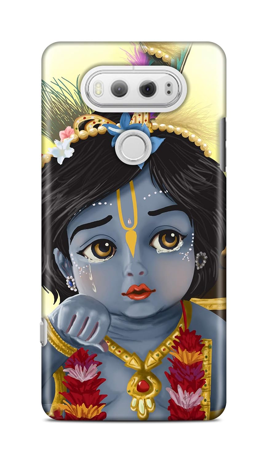 Shengshou Mobile Back Cover for LG V20 Design Krishna Kanha