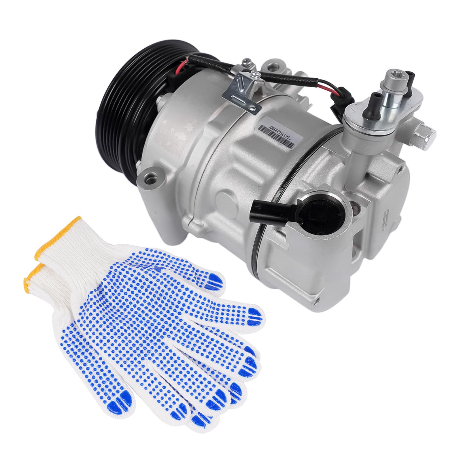 Compresseur de Climatisation 2 Pôles Compatible avec Astra J P10 Caravan GTC Cascada W13 Zafira Tourer C P12 2010-2020 1618493