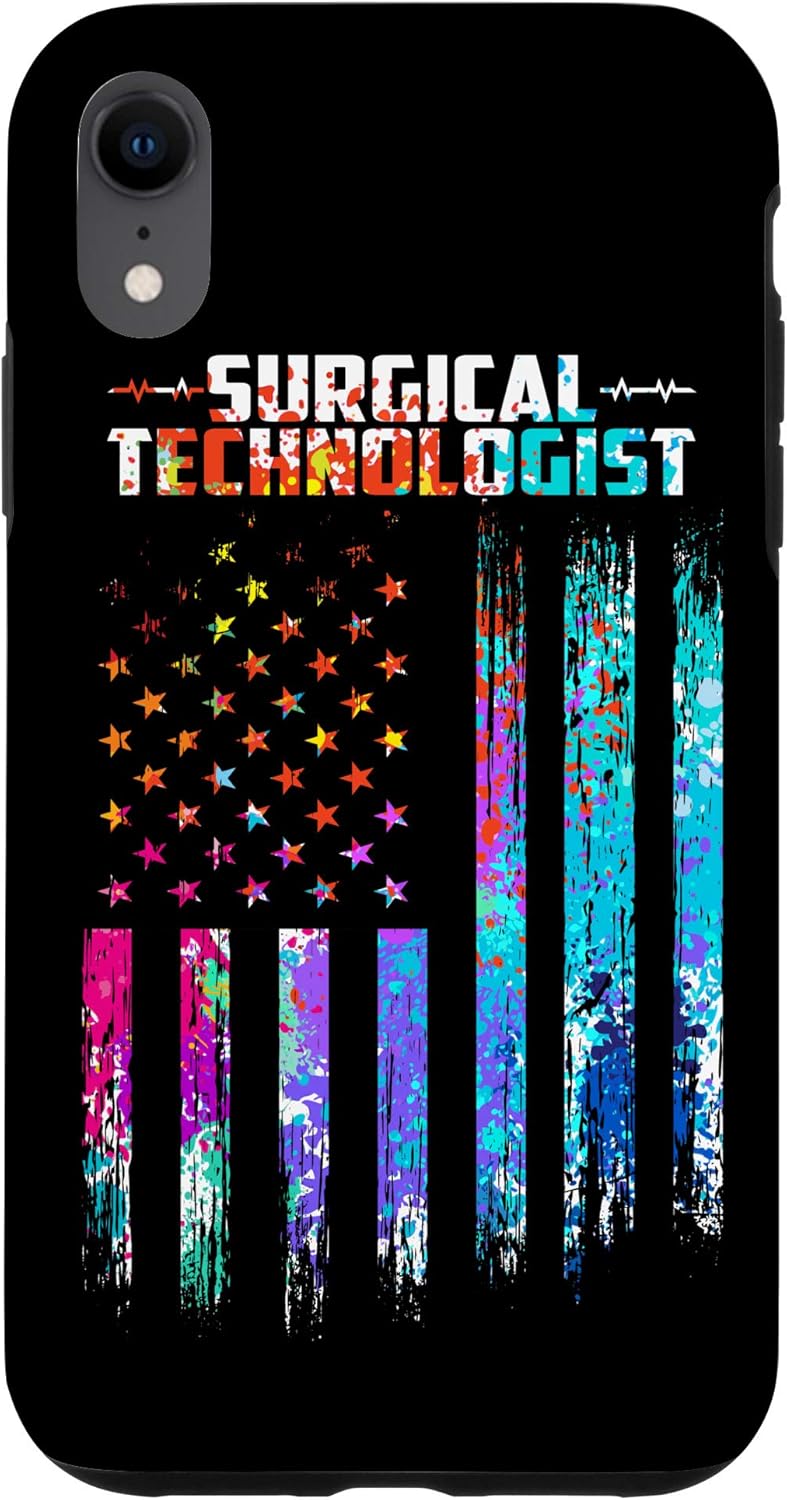iPhone XR Surgical Technologist Future Scrub Tech Case