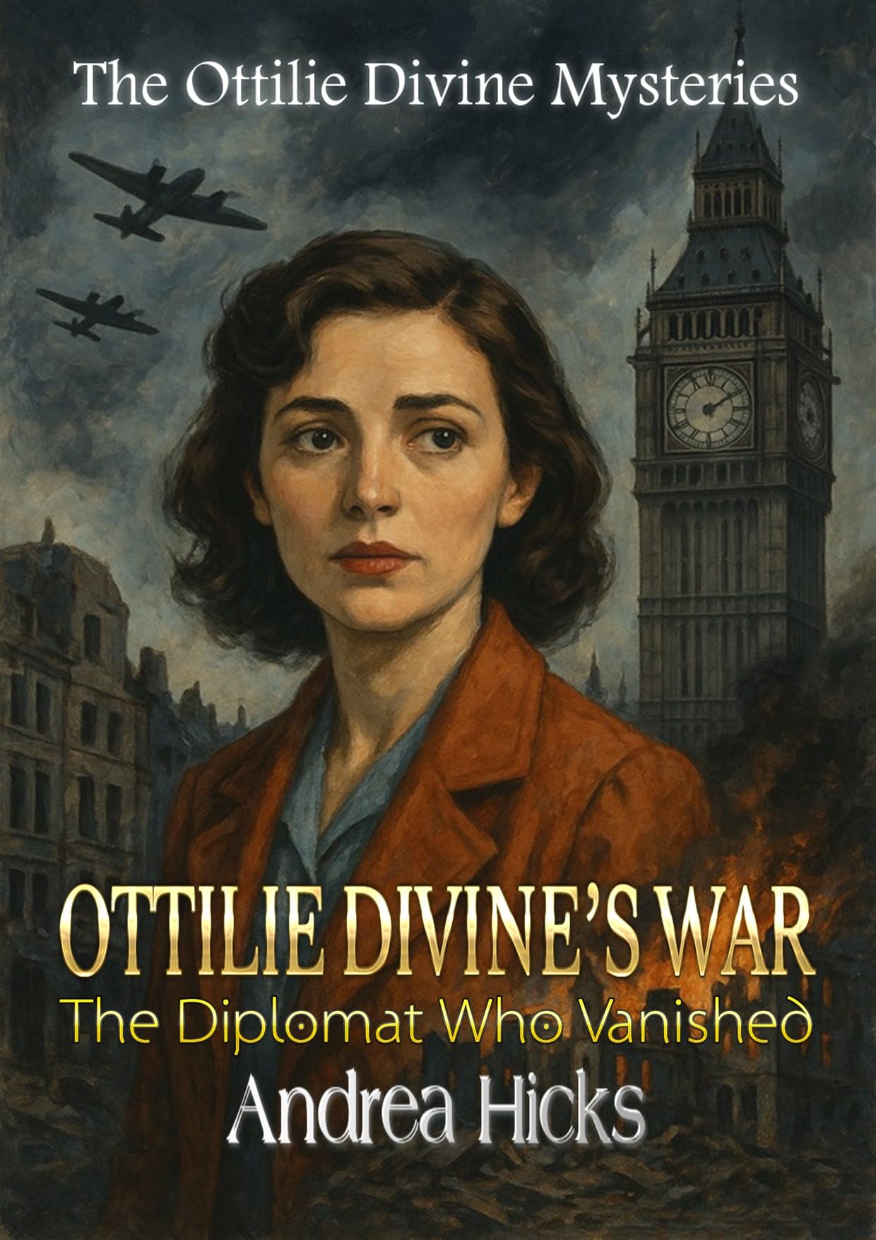 OTTILIE DIVINE'S WAR: The Diplomat Who Vanished (OTTILIE DIVINE'S WAR - The Ottilie Divine Mysteries Book 1)