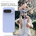 YATWIN Silicone Back Case for Google Pixel 10 Pro XL, Soft-Touch, Shockproof Phone Back Cover for Google Pixel 10 Pro XL - Lilac gallery image