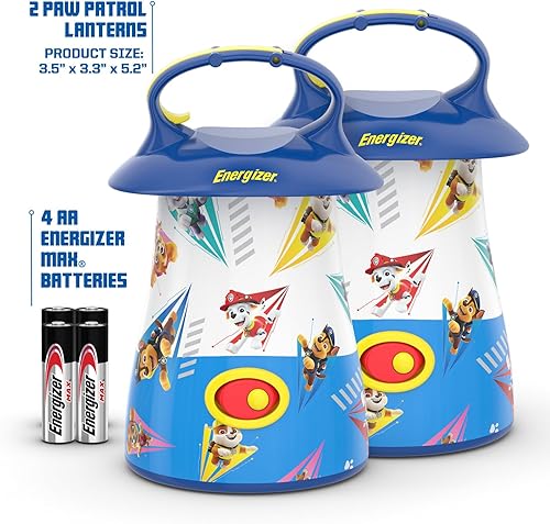 Miniatura 3 de Energizer Linternas de la Patrulla Canina (paquete de 2), juguetes de Paw Patrol para niños y niñas, gran linterna LED ligera para niños (pilas