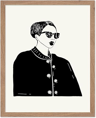 Miniatura 46 de Poster Master Póster de Groovy Woman – Impresión retro de moda – Arte de línea – Arte minimalista – Arte moderno – Arte abstracto – Arte en blanco y