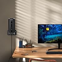 Vista 7 de XLTTYWL Orbi 370 - Kit de montaje en pared, soporte de montaje Orbit 7, optimiza el espacio, compatible con sistemas de malla Orbi 7 y enrutadores