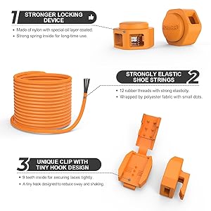 Lacci Scarpe Elastici Autobloccanti HOMAR - Senza Nodi, Per Bambini E Adulti - Foto 11