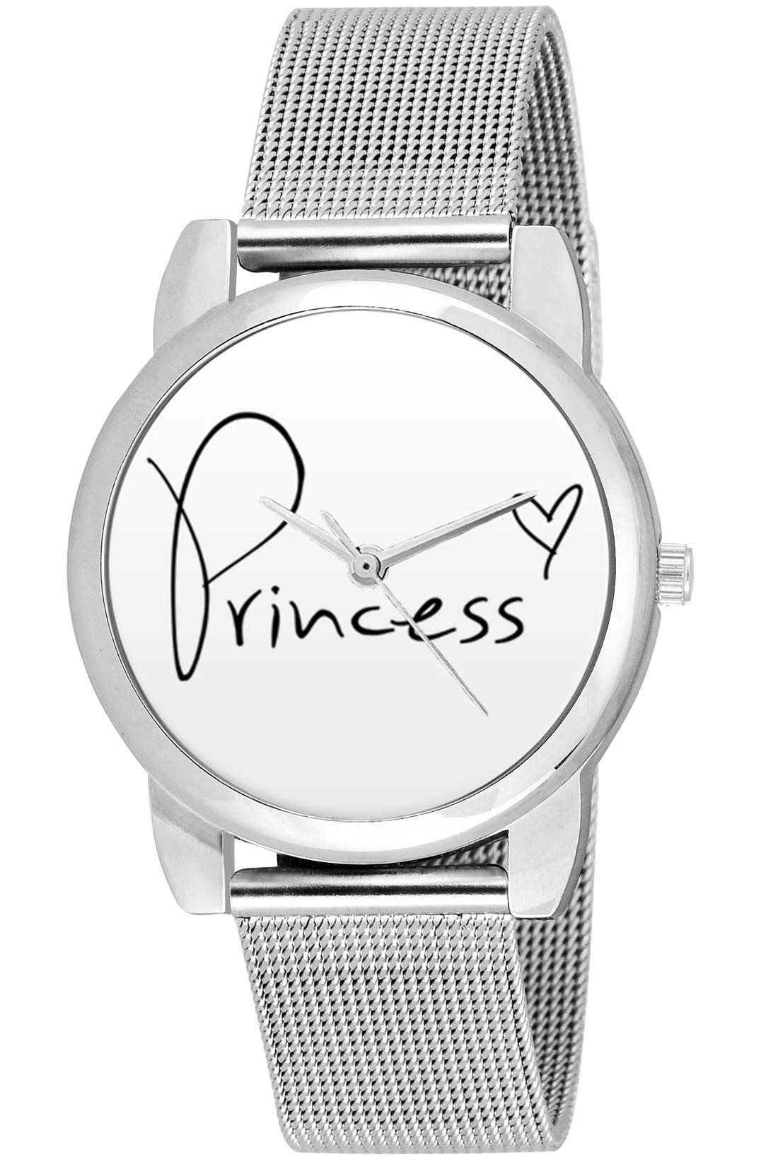 BIGOWL Valentine Wrist Watch for Women, Silver Chain Analog Womens Watch (B07HLS8HMB) Amazon Price History, Amazon Price Tracker