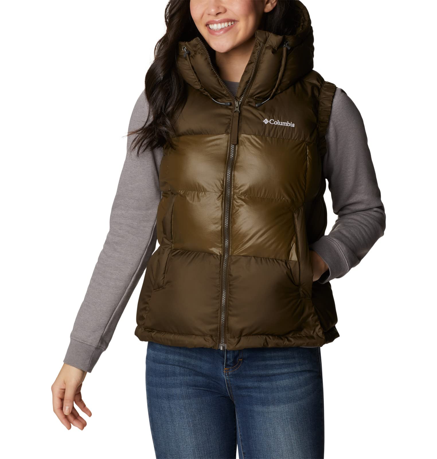 Chaleco Pike Lake II Columbia mujer ideal para senderismo y paseos urbanos 8