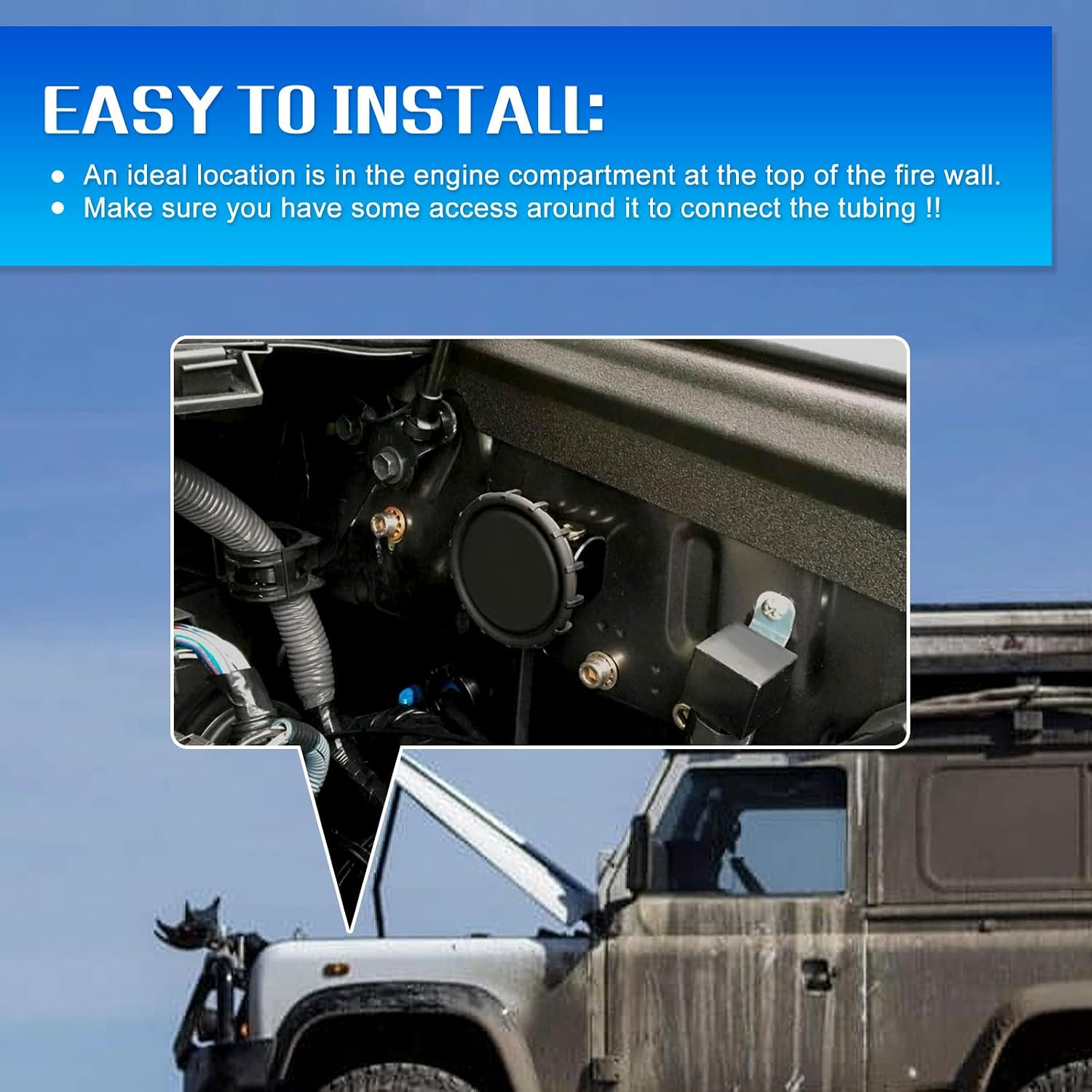 Differential Breather Kit Remove Air Pressure from Differentials Transmissions Transfer Cases Other Drivetrain Assemblies 170112