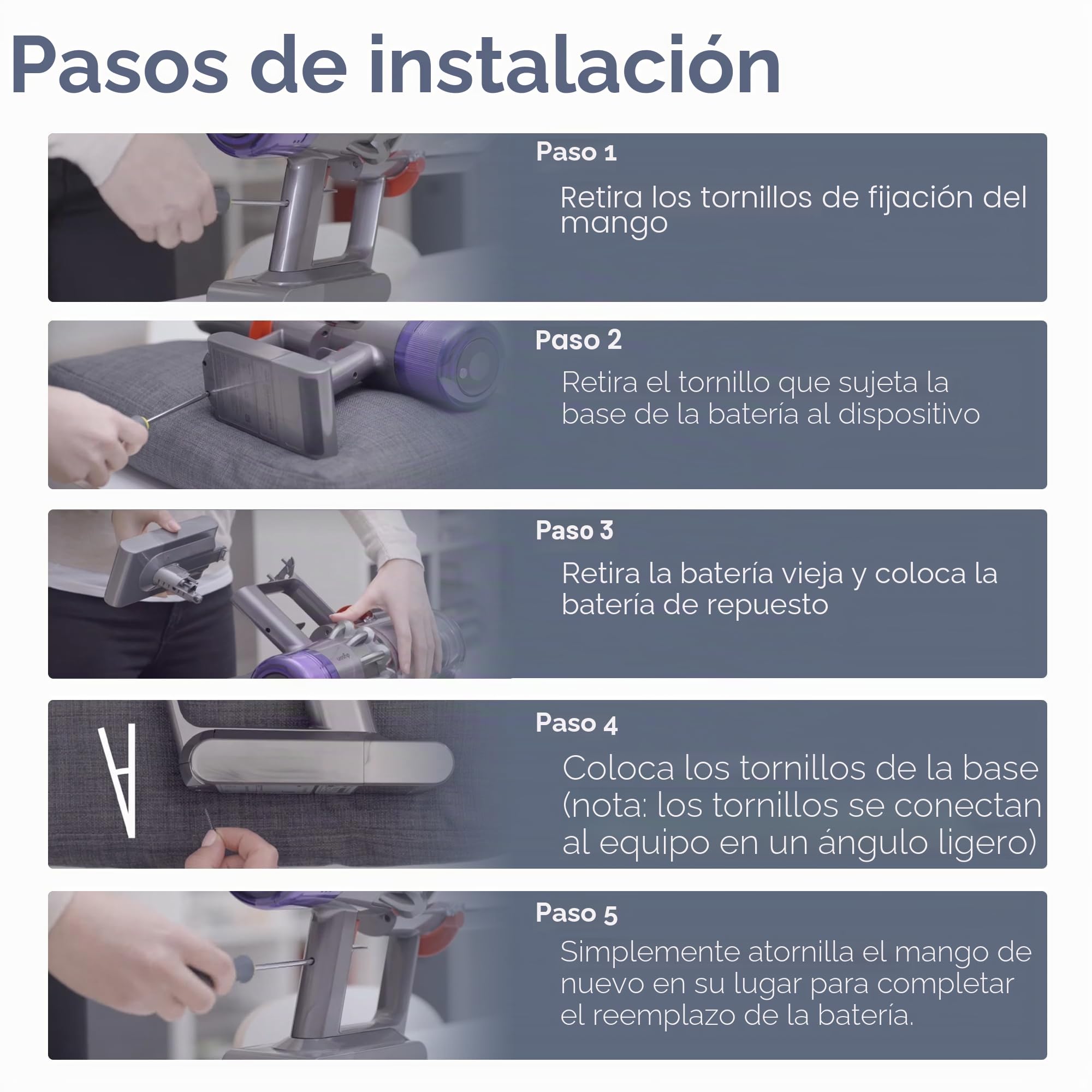 BLESYS 3900mAh V11 Batería de Repuesto para Dyson V11 (SV14) aspiradoras, Tipo de fijación con Tornillo