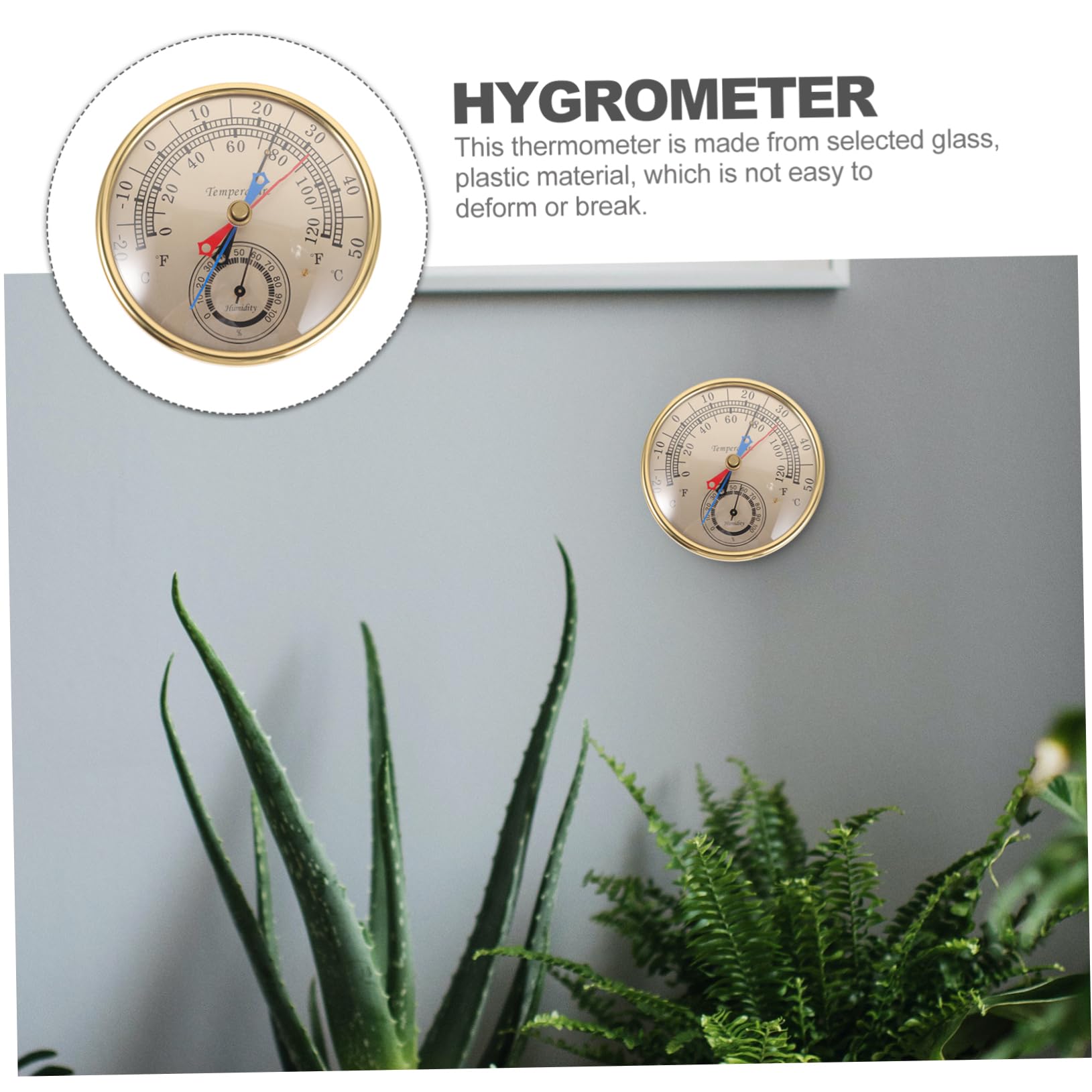 UPKOCH 5 Pièces Thermomètre Compteur D'humidité Capteur De Température Wifi De Plein Air Chambre D'intérieur Hygromètre Pour L'extérieur Météo Humidimètre Précis Camping Plastique