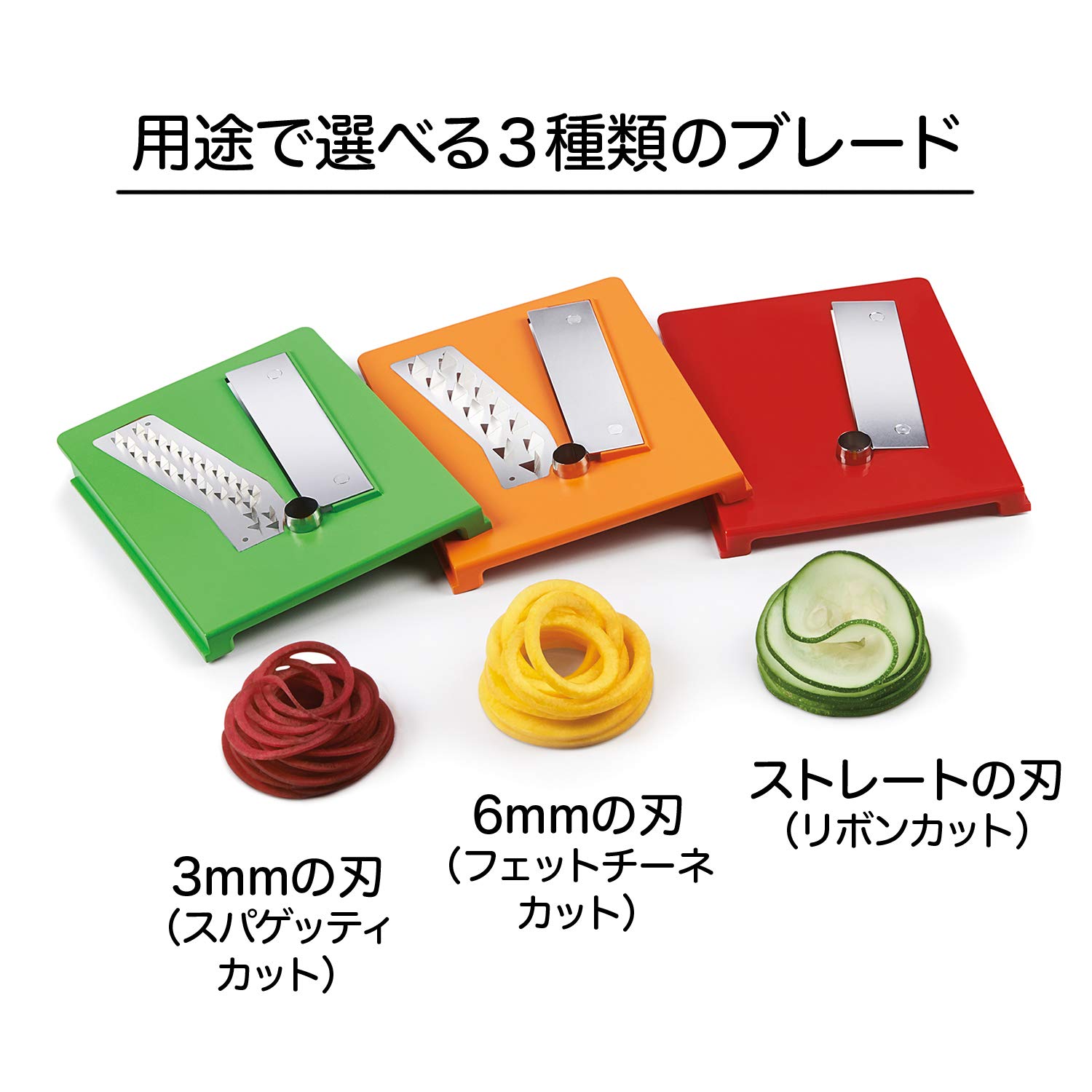 Amazon｜OXO 野菜 ヌードル ベジヌードルカッター テーブルトップ