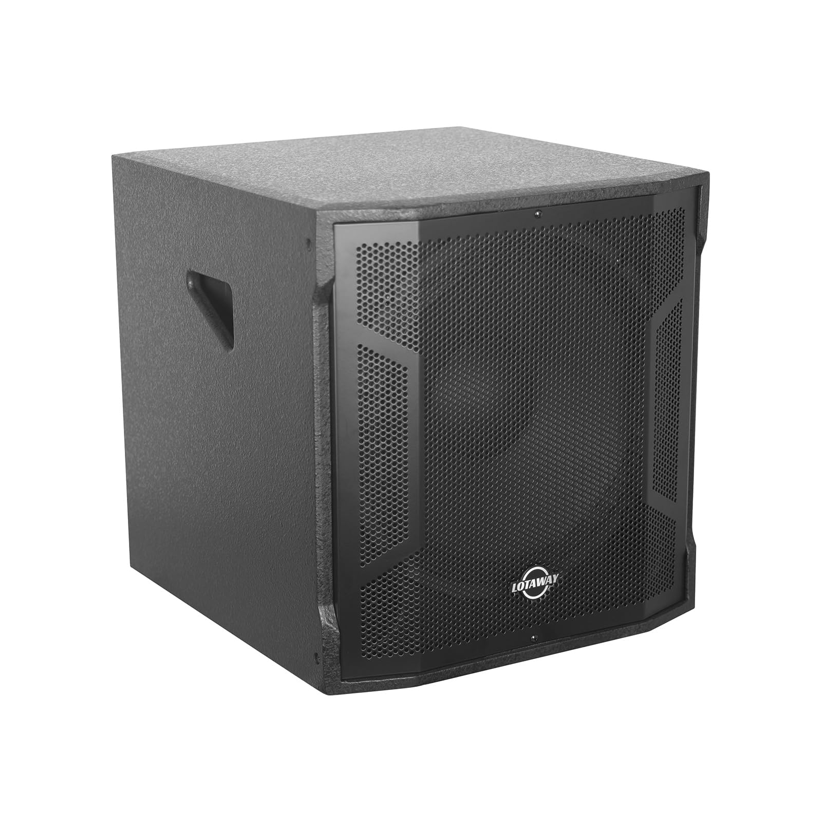 LOTAWAY GWS-042 Line Array Speakers Bluetooth PA Speaker System, 8 DJ Speakers with 15” Subwoofer Outdoor Speaker System, Passive PA Speakers Pair with Active Subwoofer Sound System for Church,Gig