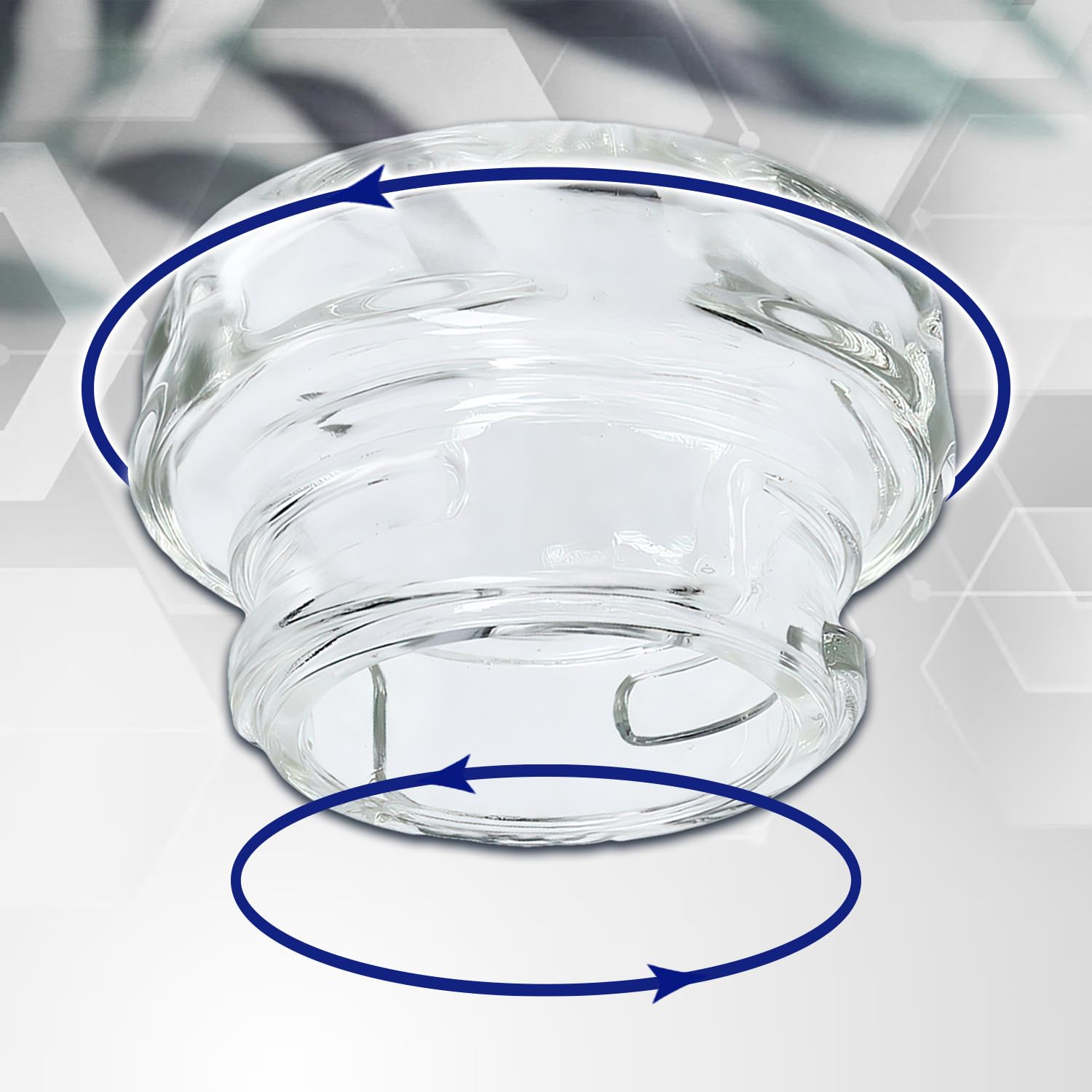 Cache Ampoule Pour Four Bosch - Siemens 00647309