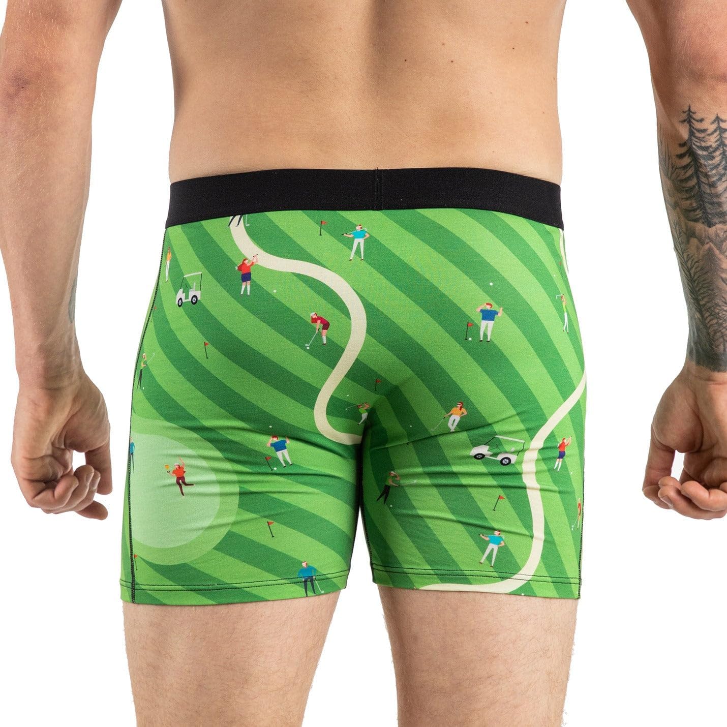 Good Luck Undies Men's Golf Boxer Brief Underwear - Image 5
