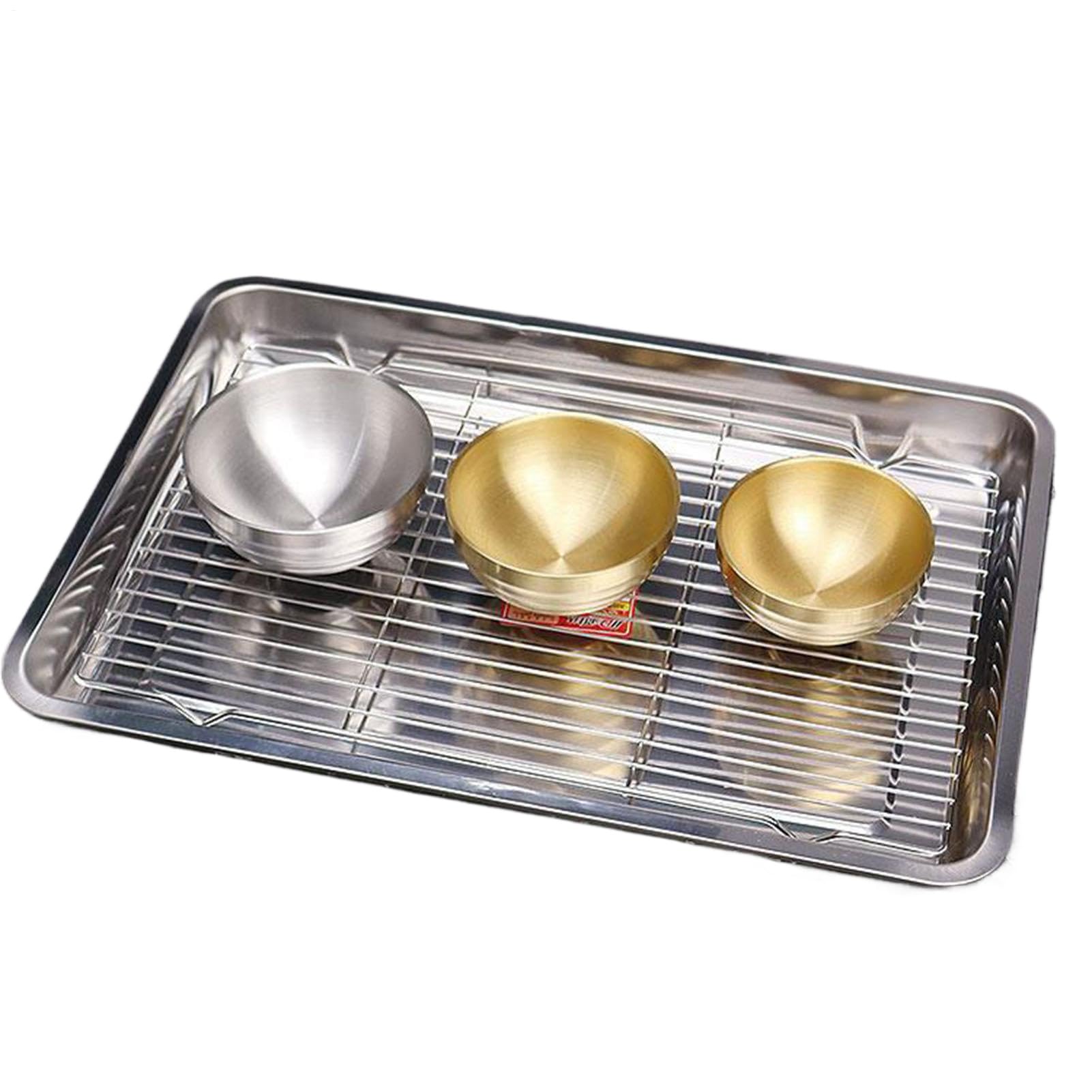 Grille de cuisson pour four idéale pour légumes et viandes au barbecue