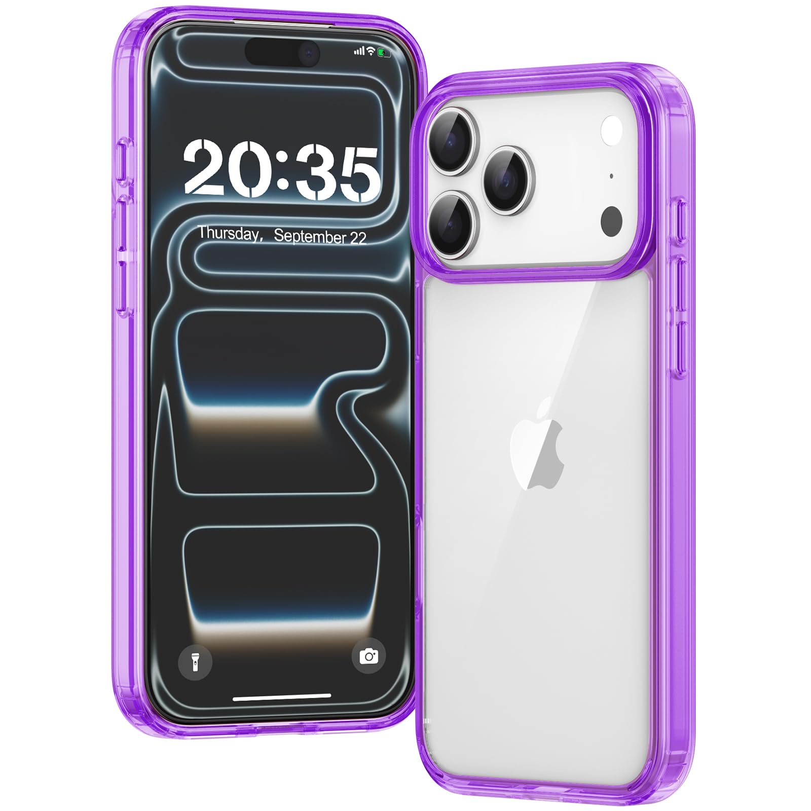 Clear Case for iPhone 15, Ultra Thin, Shockproof TPU Cover, Anti-Yellowing, Crystal Clear, Phone Case for Apple iPhone 15 - Clear — view 307