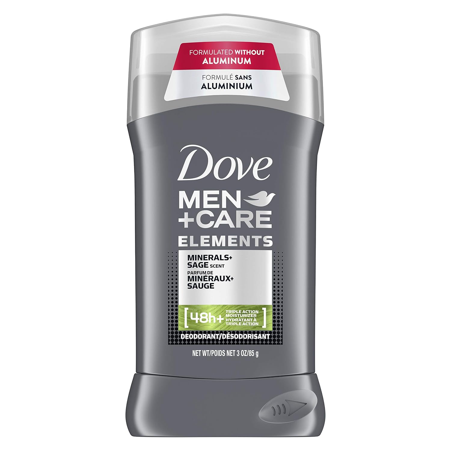 Dove Men+Care Antiperspirant for Men Minerals and Sage with 48-Hour Sweat and Body Odor Protection 2.7 oz (Packaging may vary)