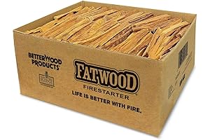 Fatwood All Natural Waterproof Fire Logs: The Ultimate Fire Starter for Indoor and Outdoor Adventures