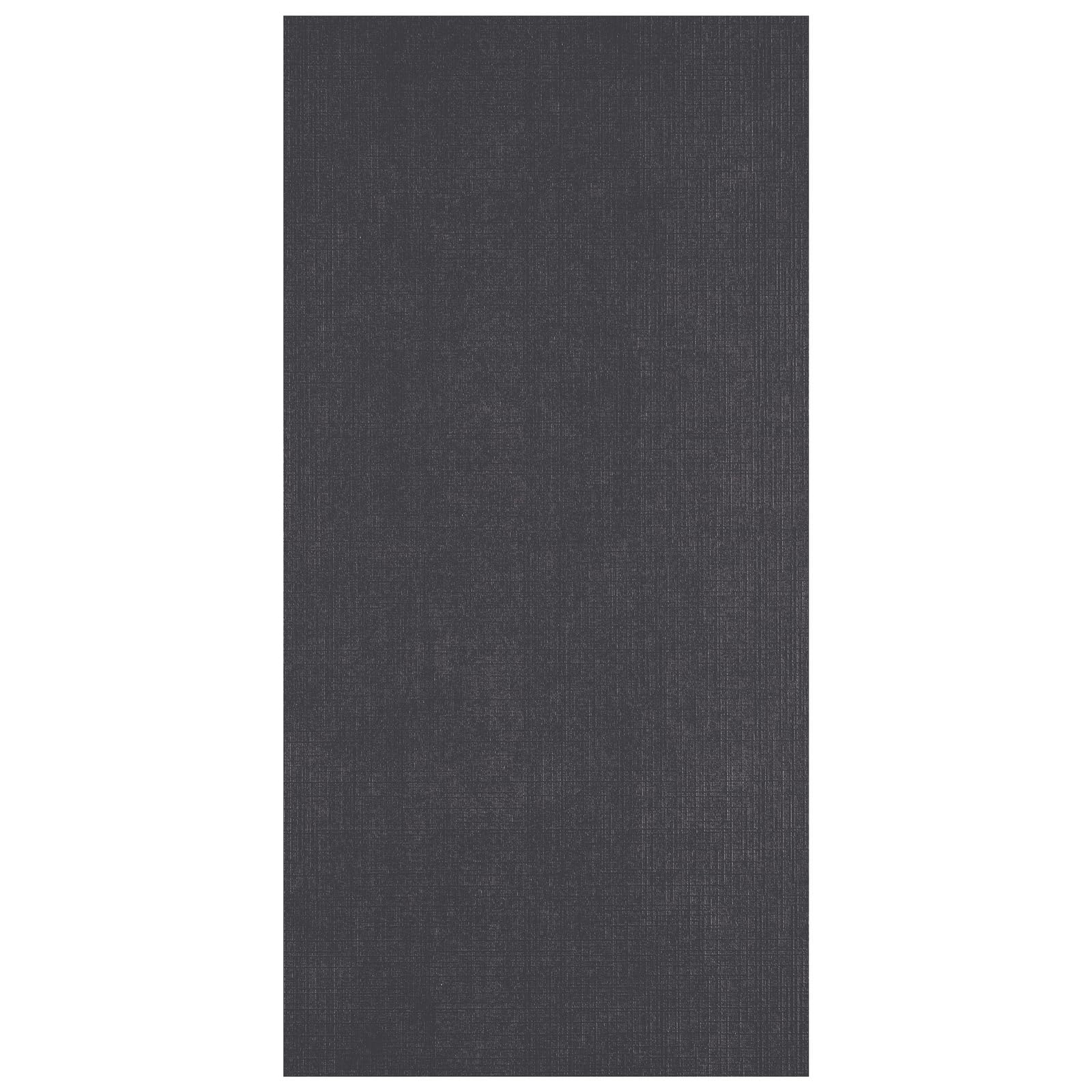 Florence Linen Cardstock 10.6 x 5.3 Inches Black - 10 Sheets of 250 GSM Coloured Paper - Card Making Supplies for Scrapbooking and Other Crafts