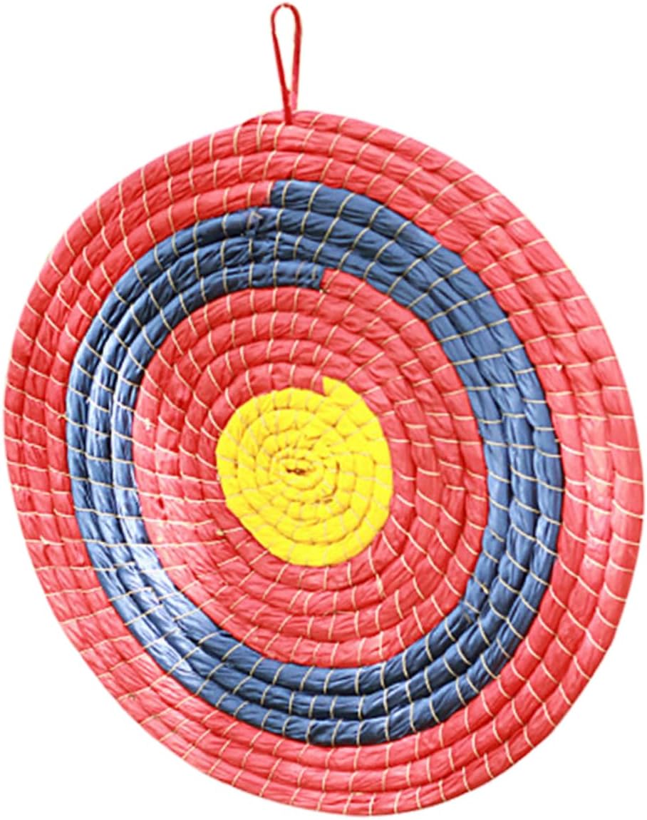 Portable Traditional Solid-Straw Archery Outdoor Accessory Straw Braid Full Ring Target Strong Outdoor Shooting Targets