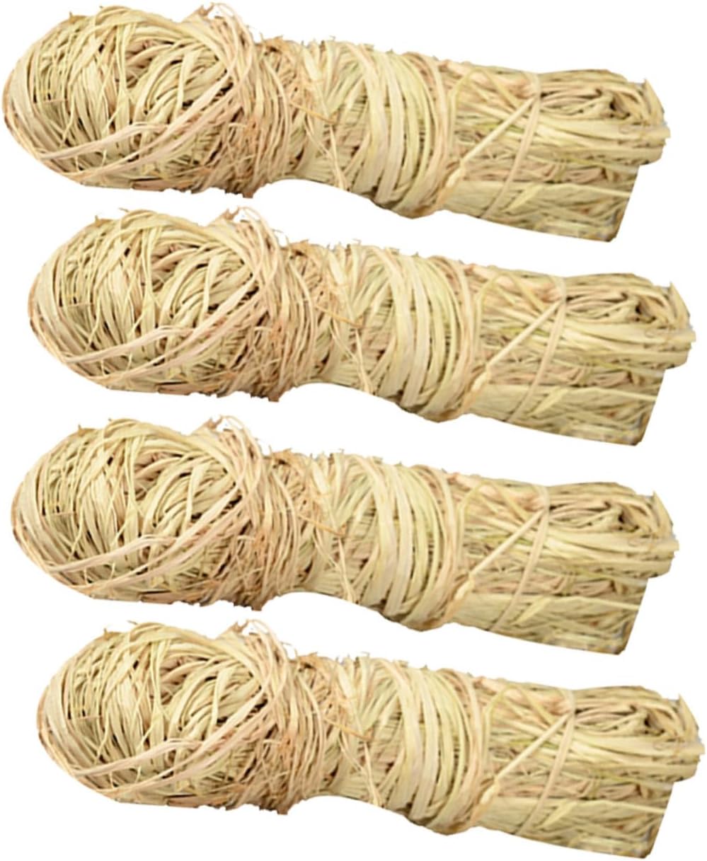 ARTIBETTER Natural Raffia Ribbon Bundle 50g Creative DIY Craft Supplies for Wrapping Weaving and Decoration Raffia Grass for Home and Holiday Projects